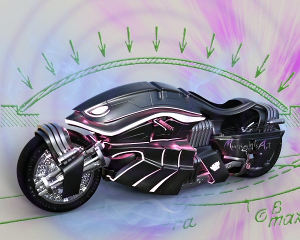 Cosmonite Racer Motorcycle
