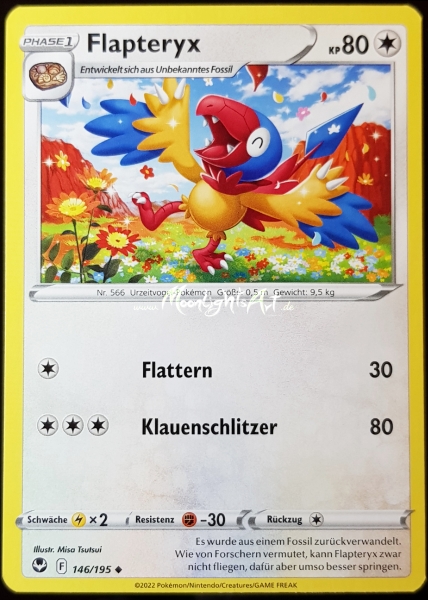 Silberne Sturmwinde ~ Flapteryx ~ 146/195 ~ Boosterfrisch ~ deutsch