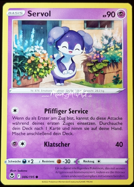 Silberne Sturmwinde ~ Servol ~ 086/195 ~ Boosterfrisch ~ deutsch
