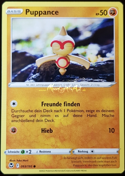 Silberne Sturmwinde ~ Puppance ~ 093/195 ~ Boosterfrisch ~ deutsch