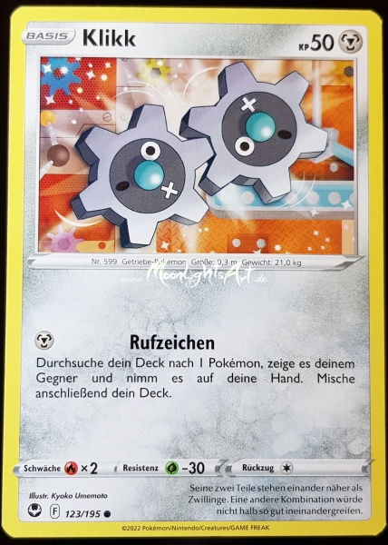 Silberne Sturmwinde ~ Klikk ~ 123/195 ~ Boosterfrisch ~ deutsch