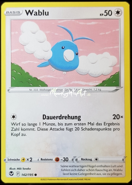 SilbeWablu ~ 142/195 ~ Boosterfrisch ~ deutsch