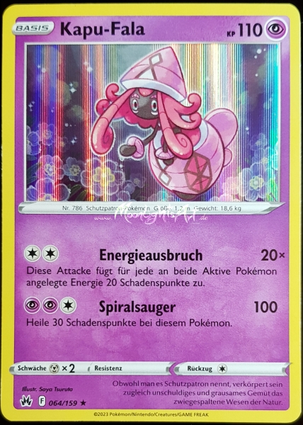 Zenit der Könige ~ Kapu-Fala ~ 064/159 ~ Boosterfrisch ~ deutsch