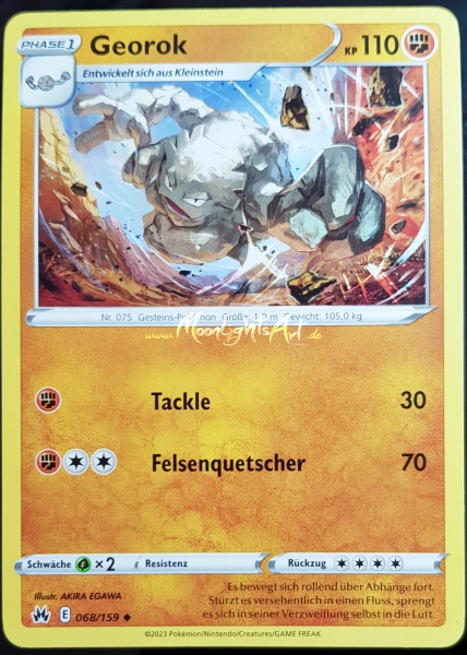 Zenit der Könige Georok ~ 068/159 ~ Boosterfrisch ~ deutsch
