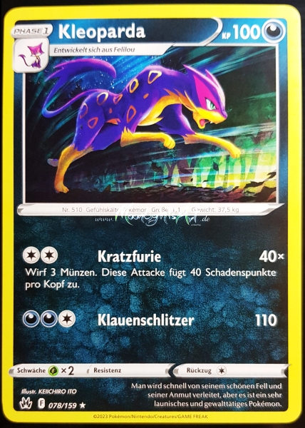 Zenit der Könige ~ Kleoparda ~ 078/159 ~ Boosterfrisch ~ deutsch