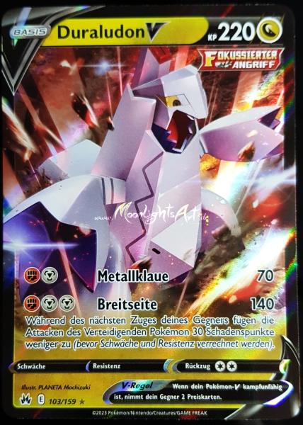 Zenit der Könige ~ Duraludon V ~ 103/159 ~ Holo ~ Boosterfrisch ~ deutsch