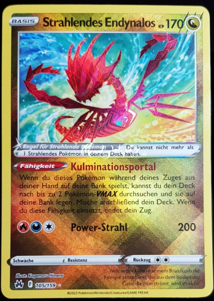 Zenit der Könige ~ Strahlendes Endynalos ~ 105/159 ~ Boosterfrisch ~ deutsch