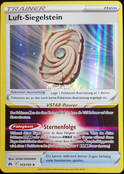 Zenit der Könige ~ Luft-Siegelstein ~ 143/159 ~ Holo