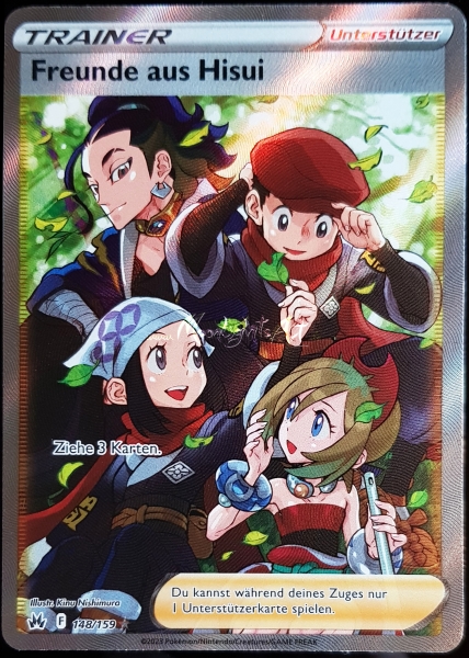 Zenit der Könige ~ Freunde aus Hisui ~ 148/159 ~ Boosterfrisch ~ deutsch