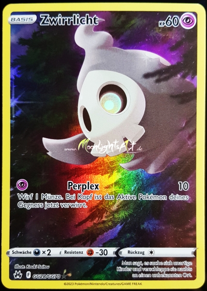 Zenit der Könige ~ Zwirrlicht ~ GG28/GG70 ~ Reverse Holo ~ Boosterfrisch ~ deutsch