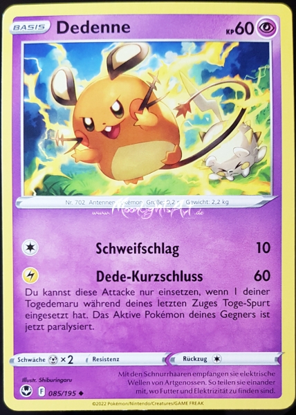 Silberne Sturmwinde ~ Dedenne ~ 085/195