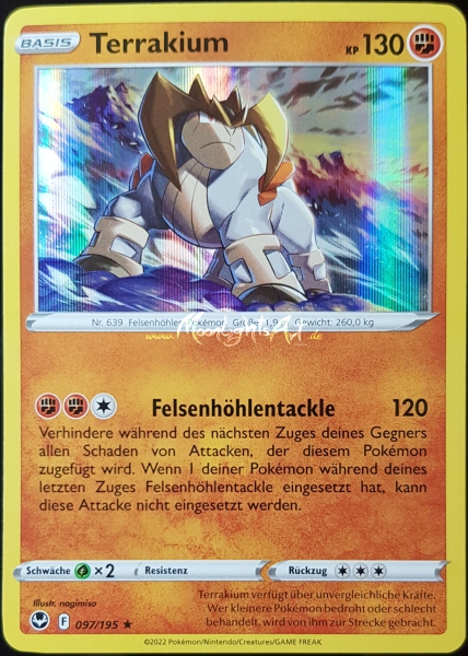 Silberne Sturmwinde ~ Terrakium ~ 097/195 ~ Holo