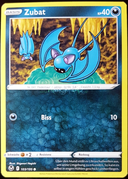 Silberne Sturmwinde ~ Zubat ~ 103/195