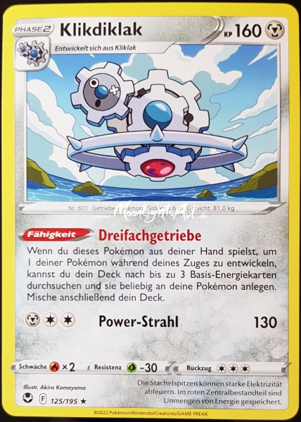 Silberne Sturmwinde ~ Klikdiklak ~ 125/195