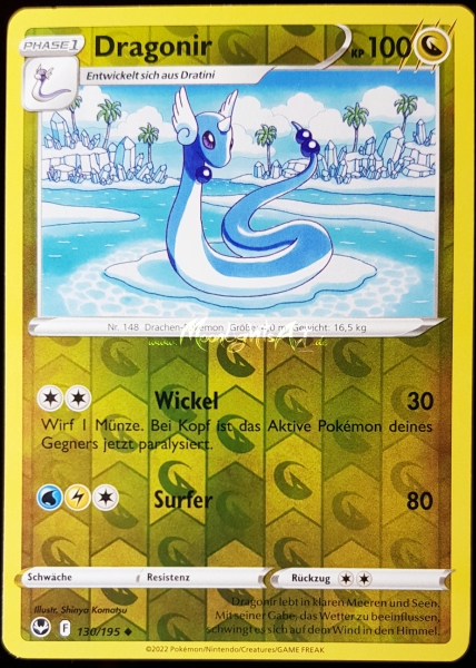Silberne Sturmwinde ~ Dragonir ~ 130/195 ~ Reverse Holo