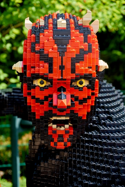 Darth Maul aus Legobausteinen