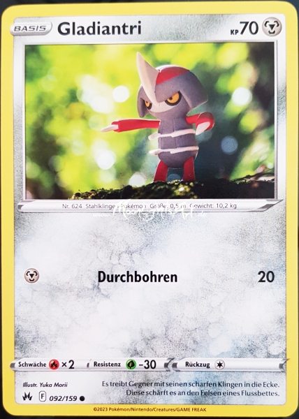 Zenit der Könige ~ Gladiantri ~ 092/159 ~ Boosterfrisch ~ deutsch