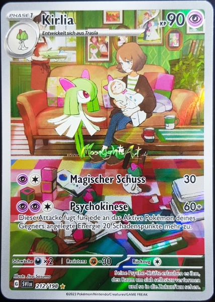 Karmesin & Purpur ~ Kirlia ~ 212/198 ~ Full Art ~ boosterfrisch ~ deutsch