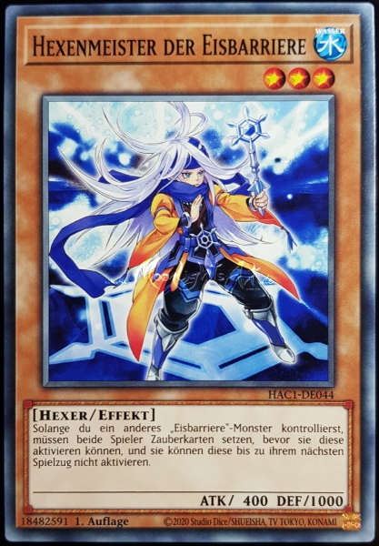 Yu-Gi-Oh! ~ Hexenmeister der Eisbarriere ~ HAC1-DE044