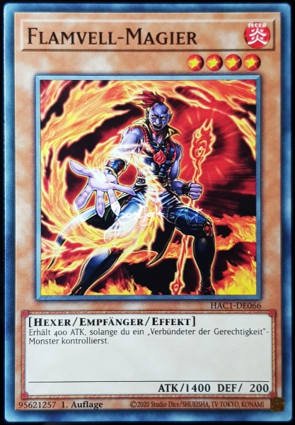 Yu-Gi-Oh! ~ Flamvell-Magier ~ HAC1-DE066